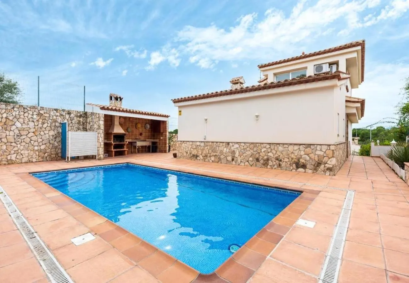 Vila Catalunya Casas Tranquil Paradise, Private Pool And Only 200 Meters To Beach! L'Ampolla